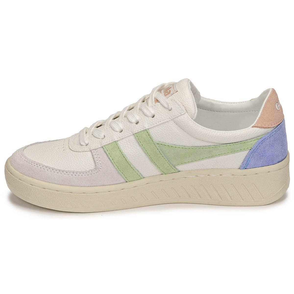 Sneakers basse Donna Gola  GRANDSLAM TRIDENT  Bianco