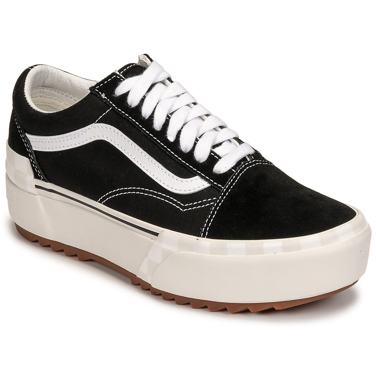 Sneakers basse Donna Vans  Old Skool Stacked  Nero