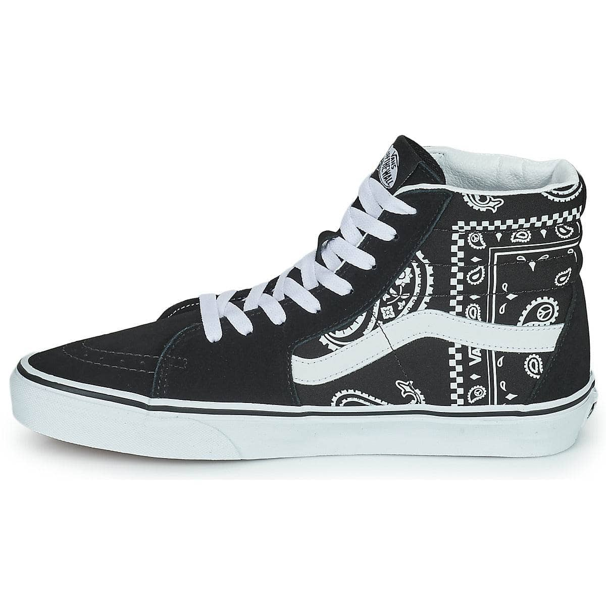 Sneakers alte Uomo Vans  SK8-Hi  Nero