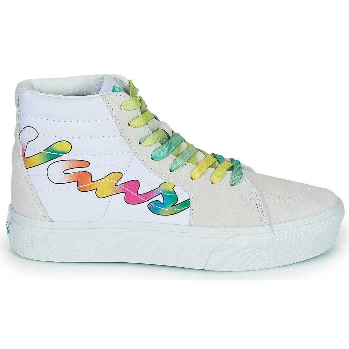 Sneakers alte Donna Vans  SK8-Hi PLATFORM 2.0  Bianco