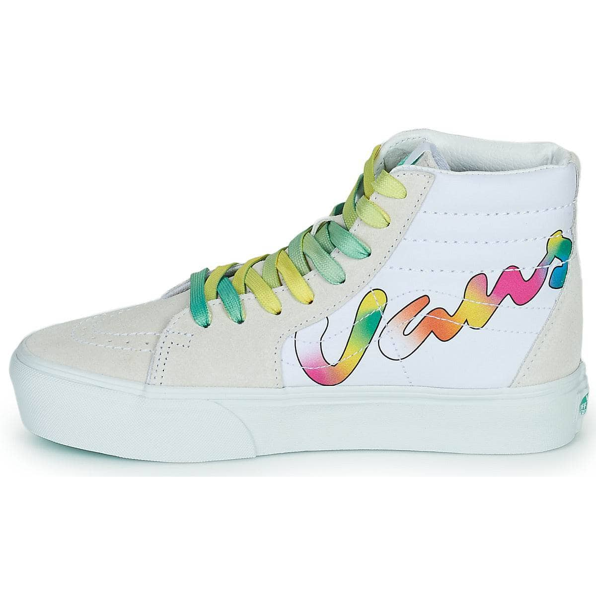 Sneakers alte Donna Vans  SK8-Hi PLATFORM 2.0  Bianco