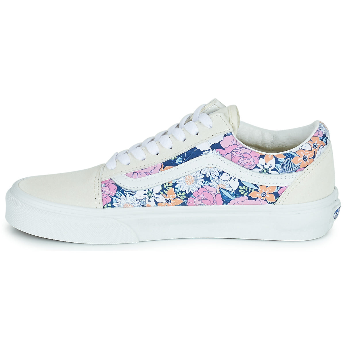 Sneakers basse Donna Vans  OLD SKOOL  Bianco