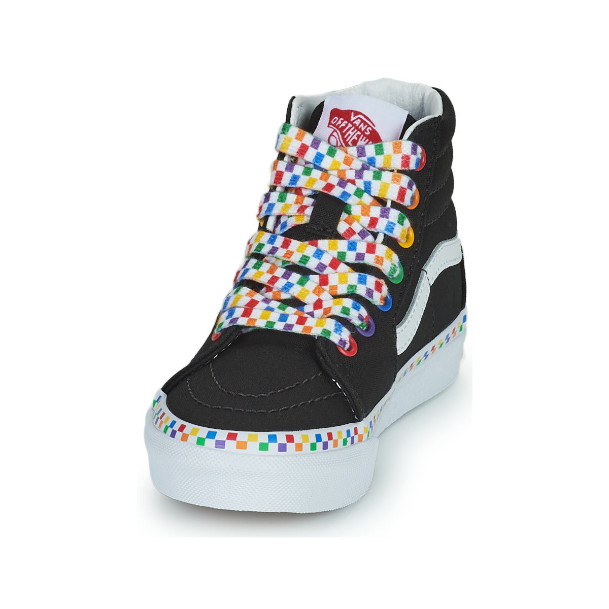 Scarpe bambini ragazza Vans  SK8-Hi  Nero