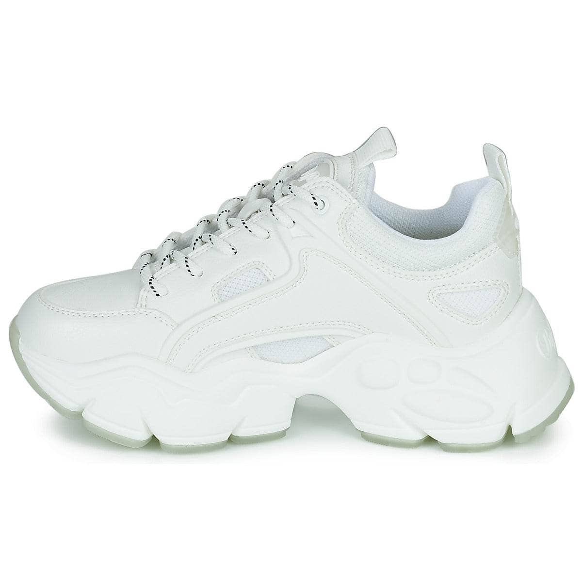 Sneakers basse Donna Buffalo  BINARY C  Bianco