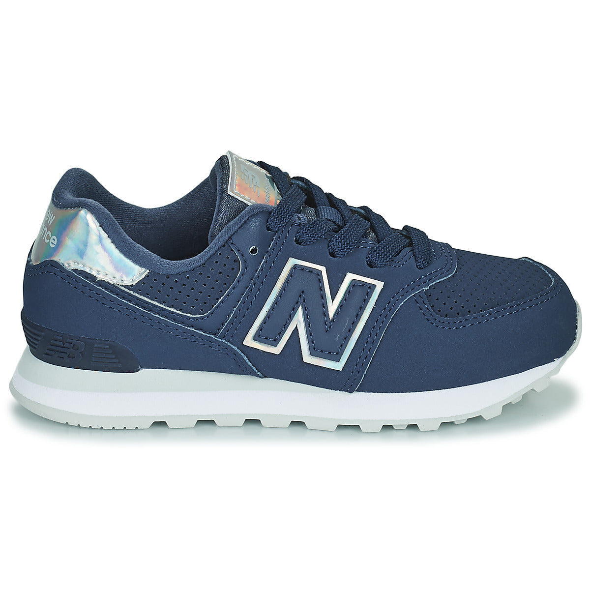 Scarpe bambini ragazza New Balance  574  Blu