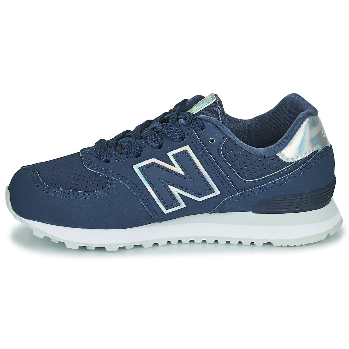 Scarpe bambini ragazza New Balance  574  Blu