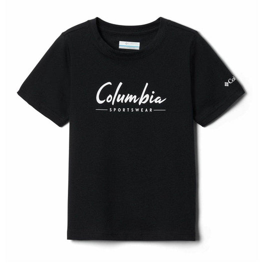 T-shirt ragazzo Columbia  VALLEY CREEK SS GRAPHIC SHIRT  Nero