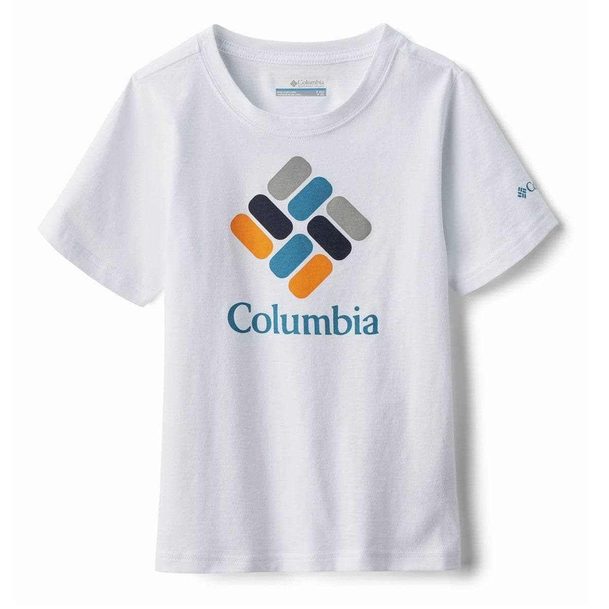 T-shirt ragazzo Columbia  VALLEY CREEK SS GRAPHIC SHIRT  Bianco