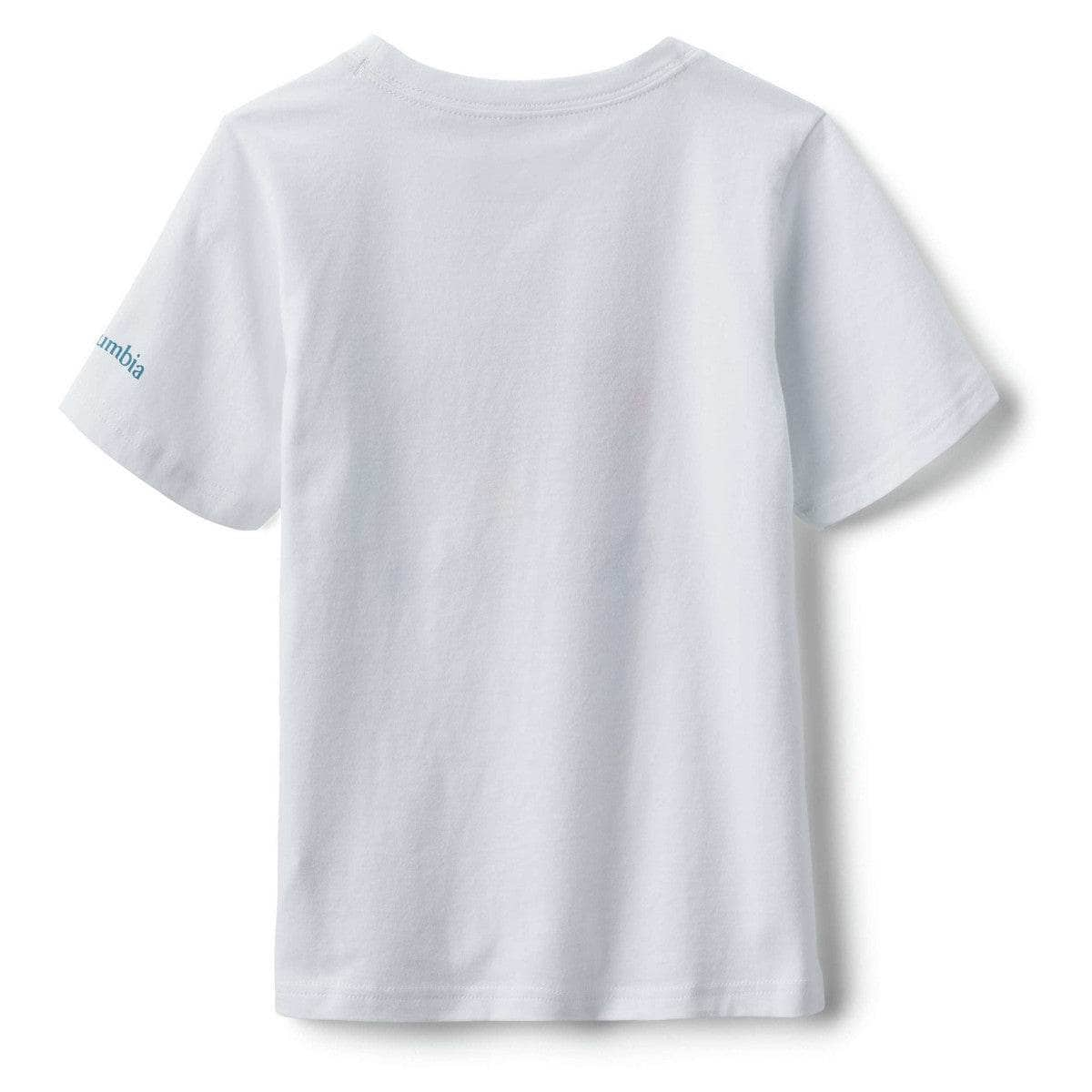 T-shirt ragazzo Columbia  VALLEY CREEK SS GRAPHIC SHIRT  Bianco