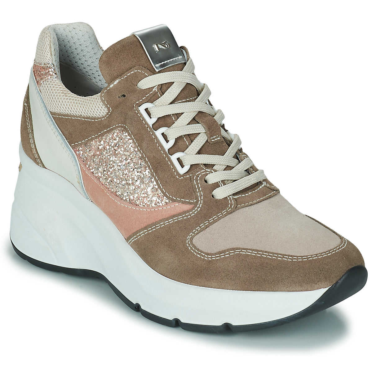 Sneakers basse Donna NeroGiardini  E217981D-501  Marrone