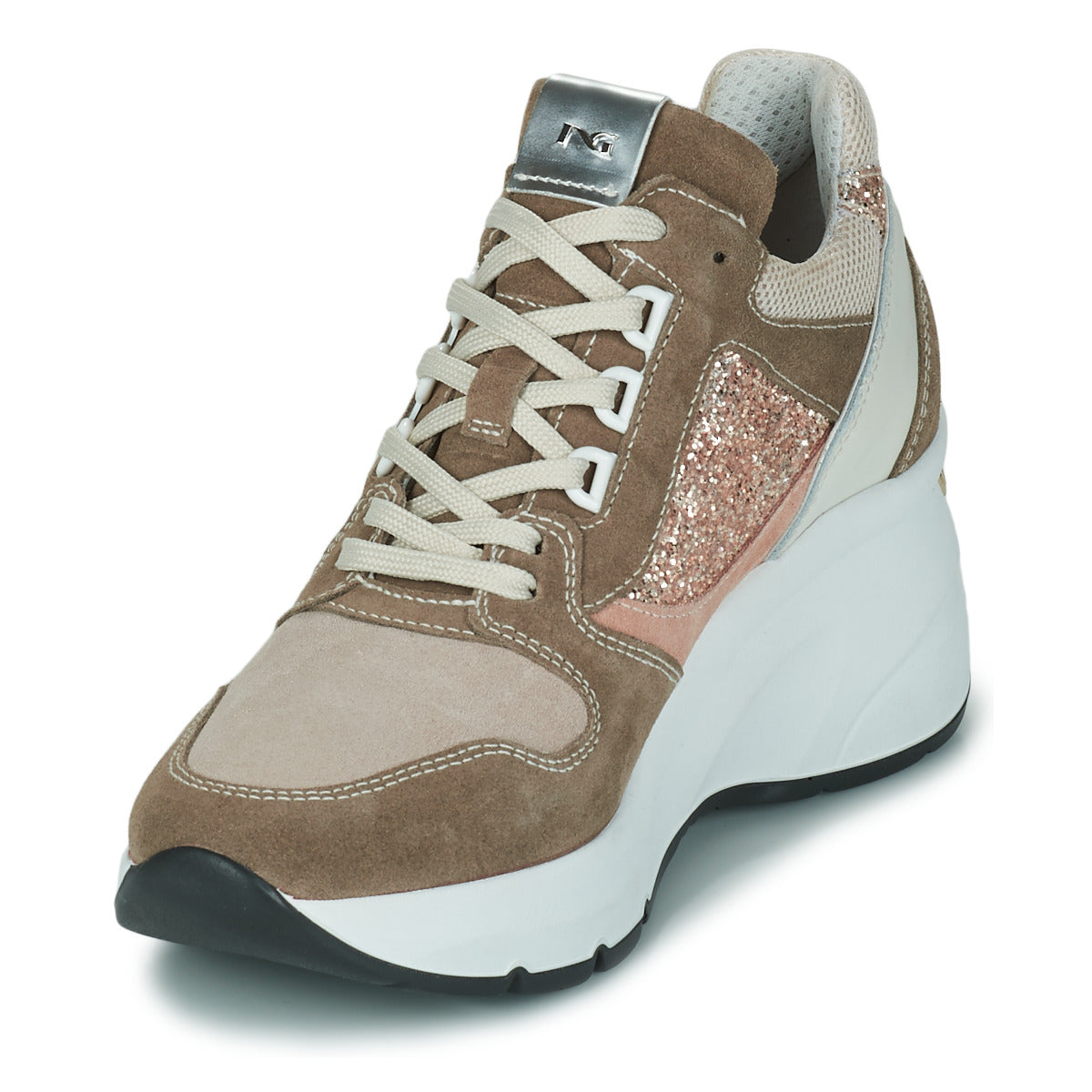 Sneakers basse Donna NeroGiardini  E217981D-501  Marrone