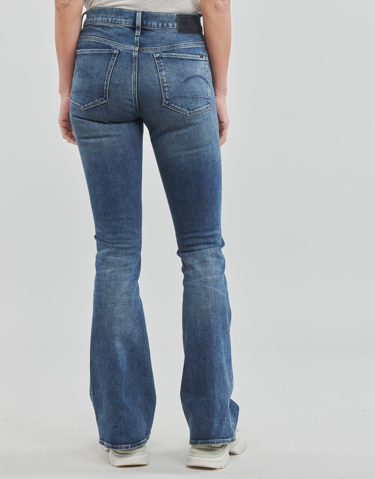 Jeans Bootcut Donna G-Star Raw  3301 flare  Blu