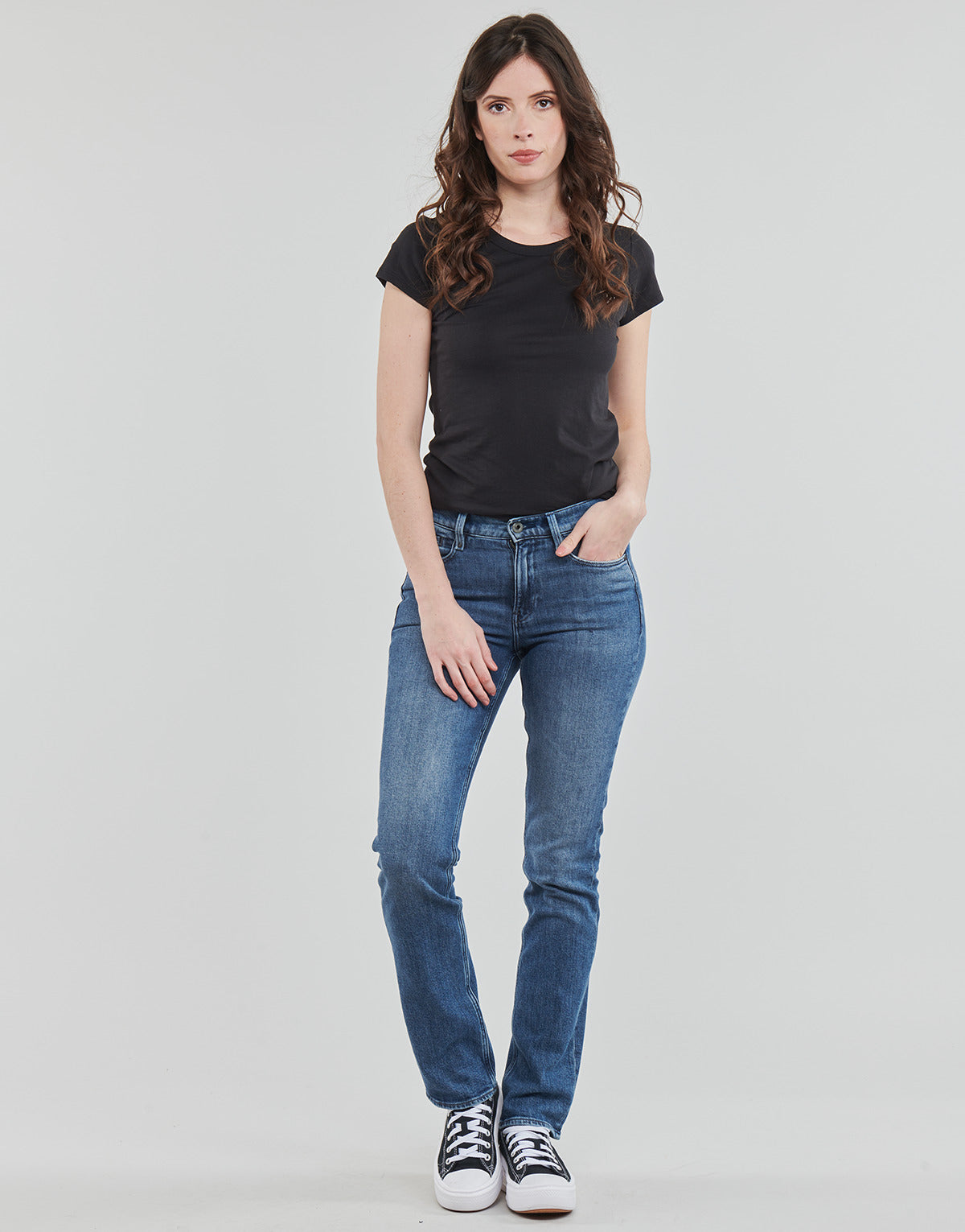 Jeans Donna G-Star Raw  Noxer straight  Blu