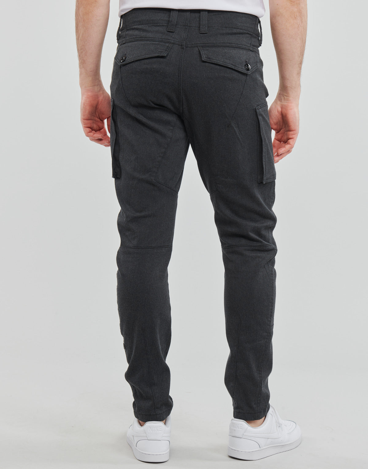 Pantalone Cargo Uomo G-Star Raw  Zip pkt 3D skinny cargo  Grigio