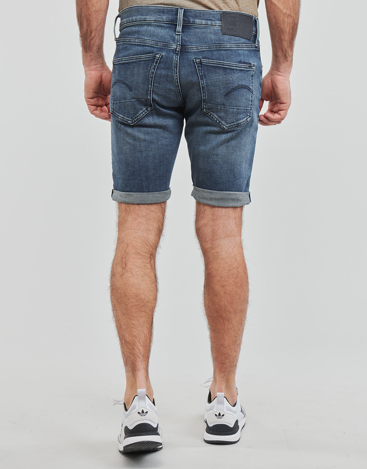 Pantaloni corti Uomo G-Star Raw  3301 slim short  Blu