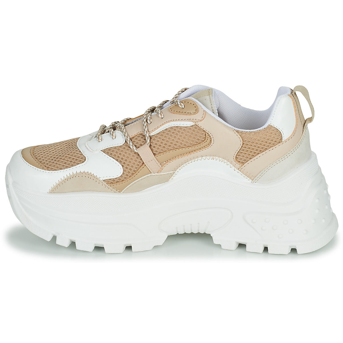 Sneakers basse Donna Yurban  BIGARA  Beige