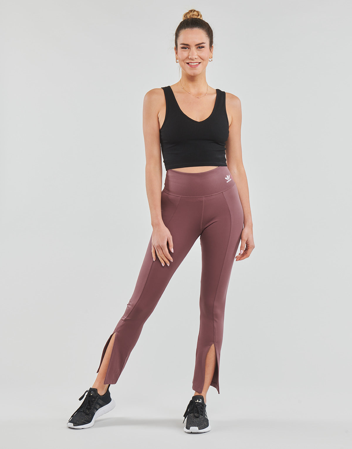 Collant Donna adidas  OPEN HEM TIGHTS  Bordeaux