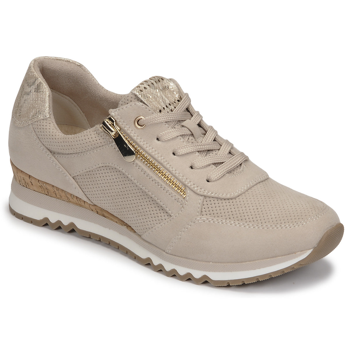 Sneakers basse Donna Marco Tozzi  DORIANE  Beige