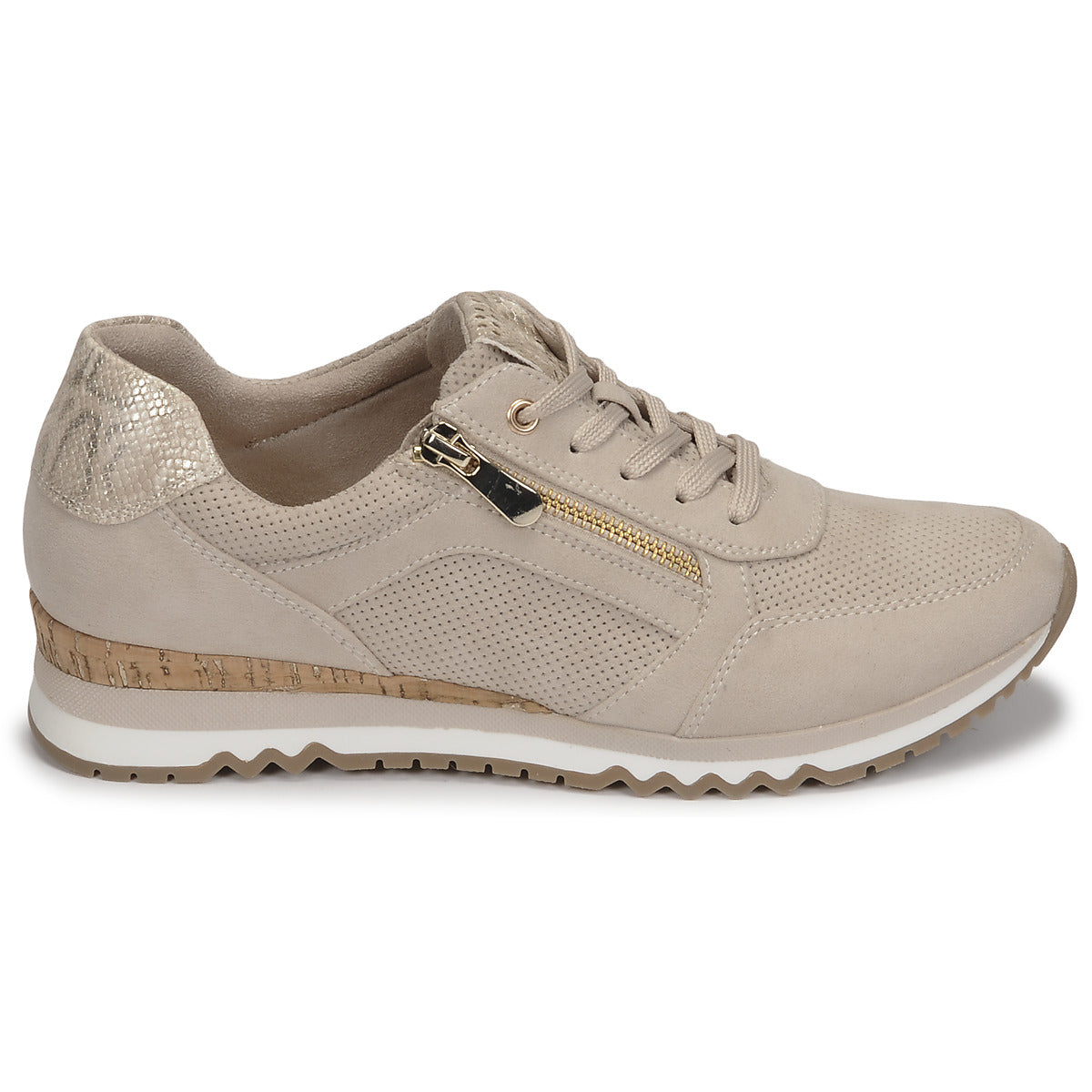 Sneakers basse Donna Marco Tozzi  DORIANE  Beige