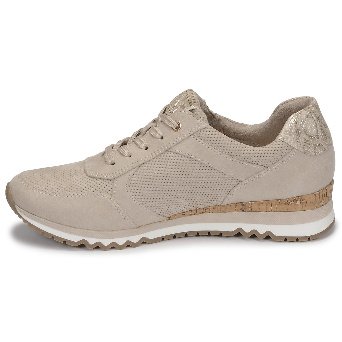 Sneakers basse Donna Marco Tozzi  DORIANE  Beige