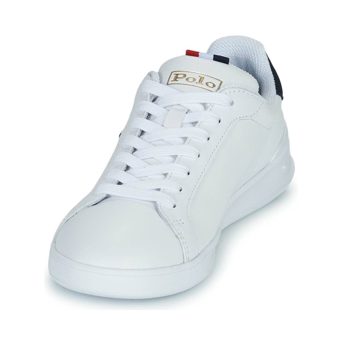 Sneakers basse Donna Polo Ralph Lauren  HRT CT II-SNEAKERS-LOW TOP LACE  Bianco