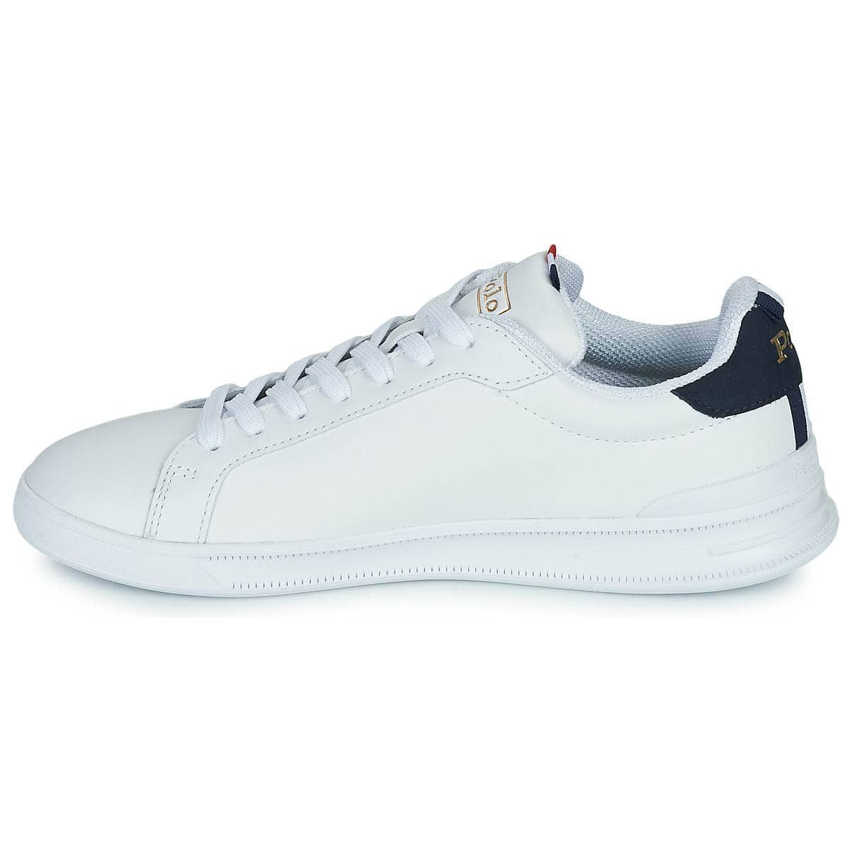 Sneakers basse Donna Polo Ralph Lauren  HRT CT II-SNEAKERS-LOW TOP LACE  Bianco