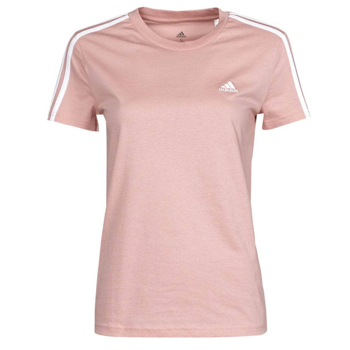 T-shirt Donna adidas  3 Stripes T-SHIRT  Rosa