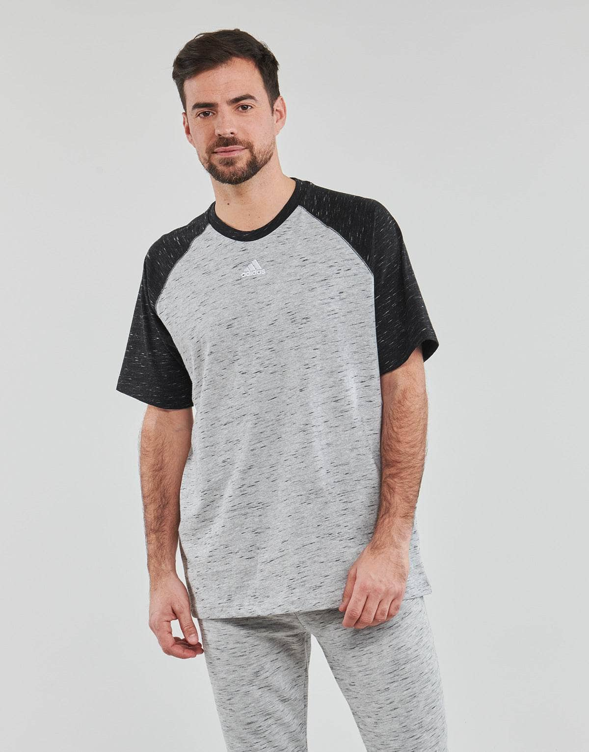 T-shirt Uomo adidas  MEL T-SHIRT  Grigio