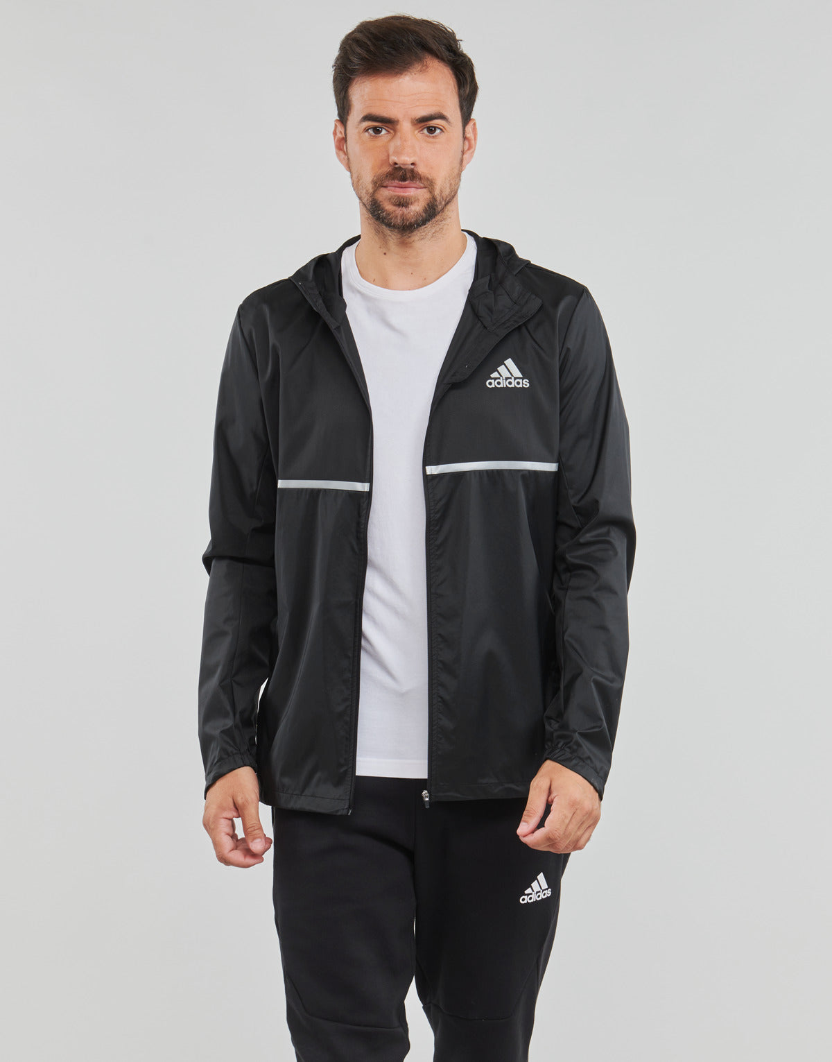 Giubbotto Uomo adidas  OWN THE RUN JACKET  Nero