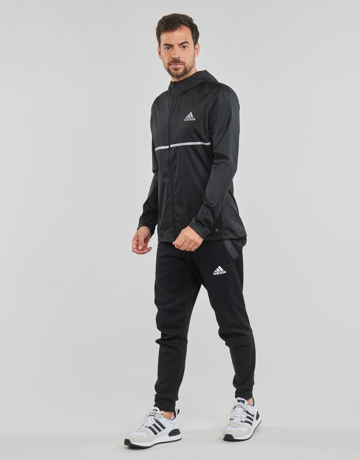 Giubbotto Uomo adidas  OWN THE RUN JACKET  Nero