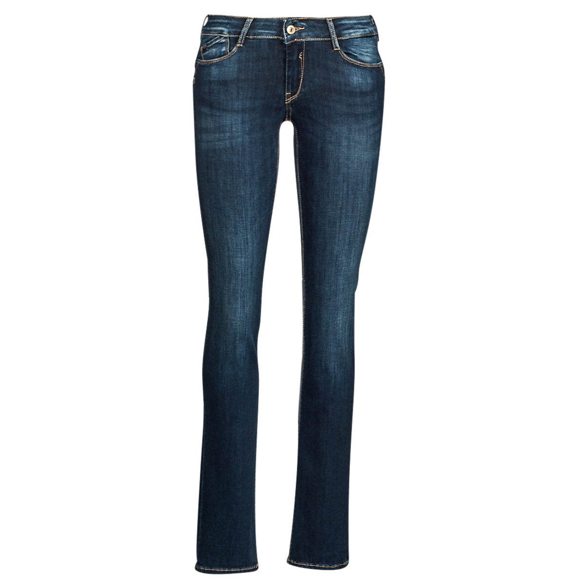 Jeans Donna Le Temps des Cerises  PULP HIGH REGUL  Blu