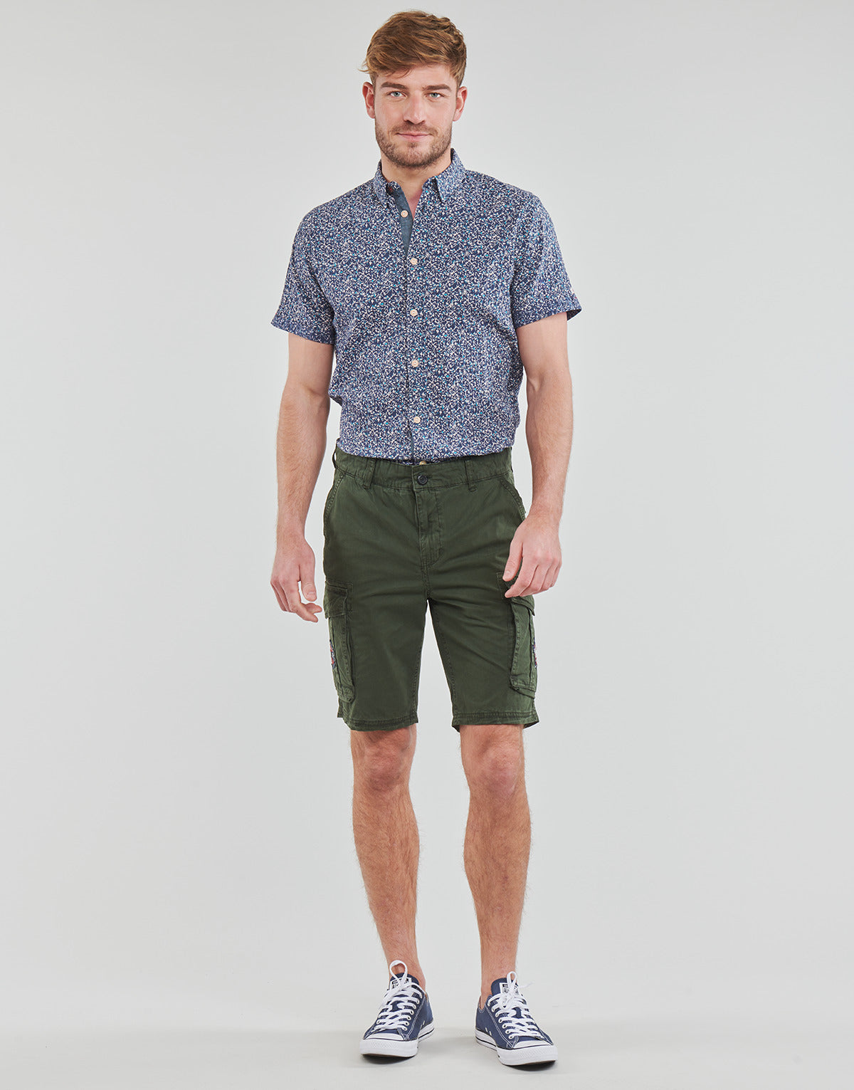 Pantaloni corti Uomo Petrol Industries  Shorts Cargo  Kaki