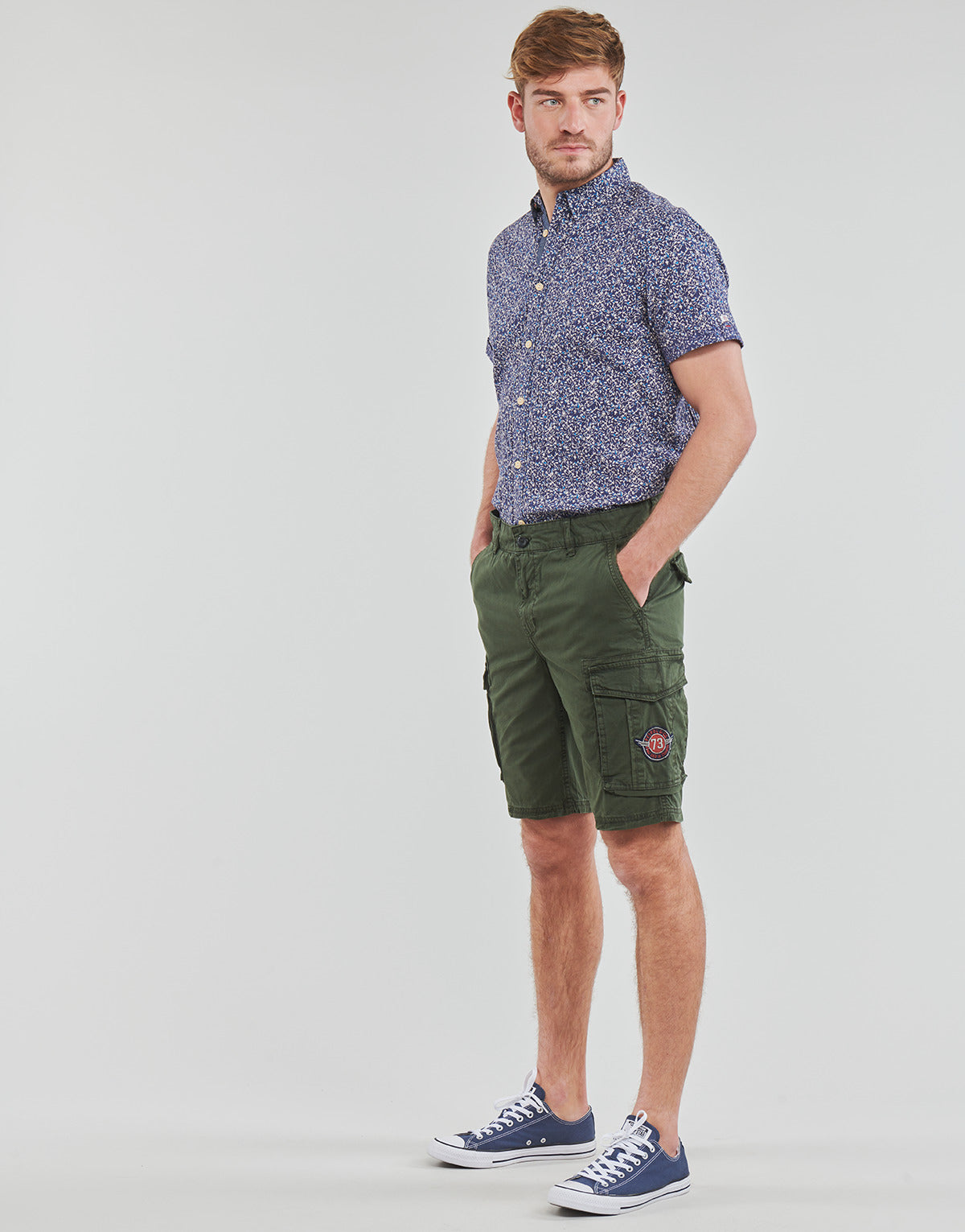 Pantaloni corti Uomo Petrol Industries  Shorts Cargo  Kaki