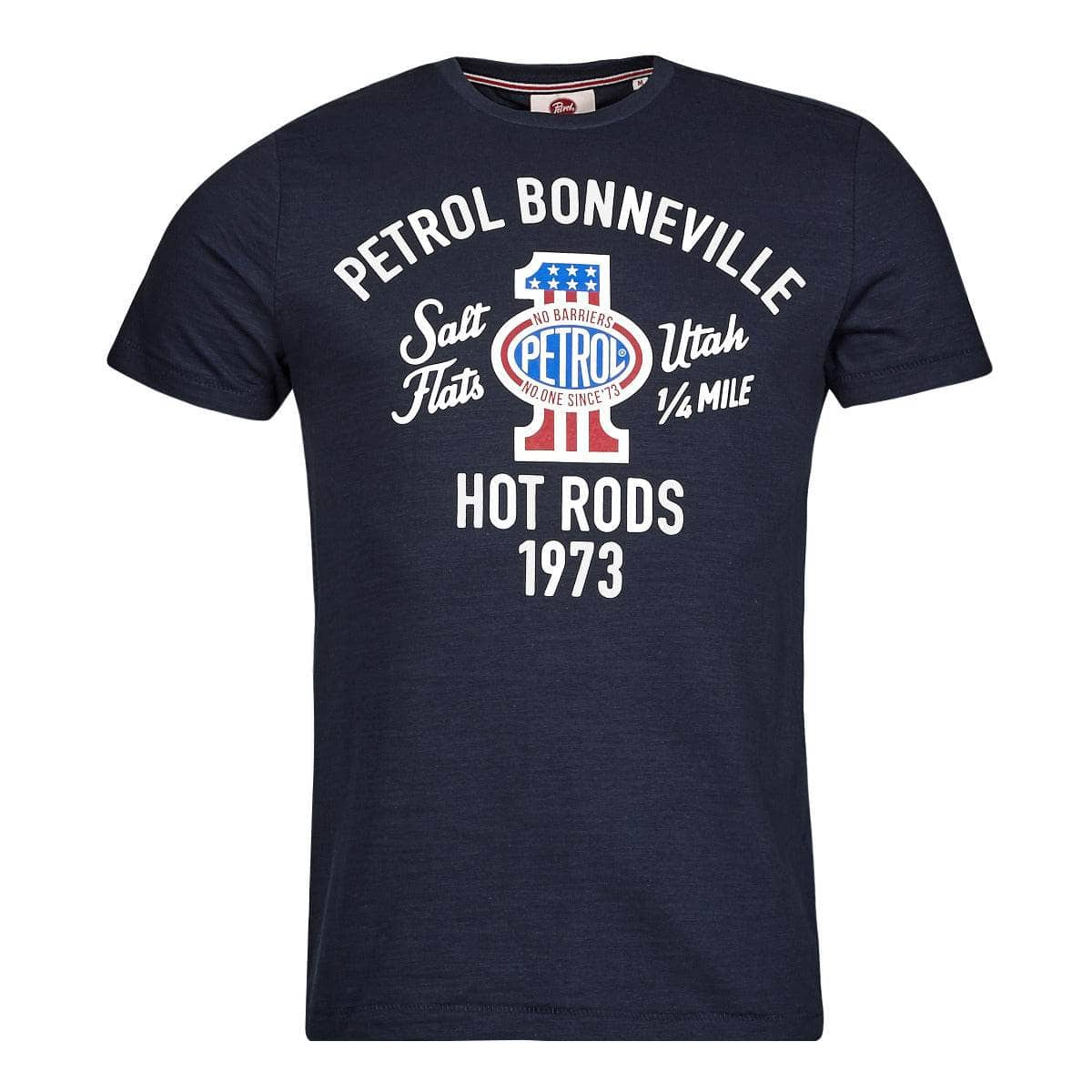 T-shirt Uomo Petrol Industries  T-Shirt SS Classic Print  Marine