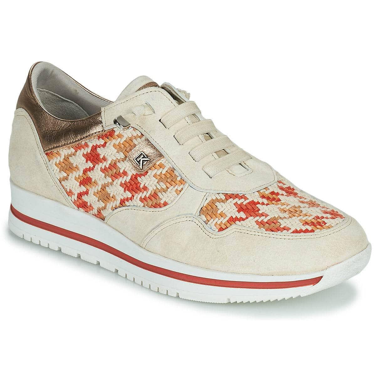 Sneakers basse Donna Dorking  ALGAS  Beige