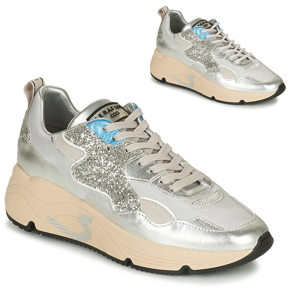 Sneakers basse Donna Serafini  MALIBU  Argento