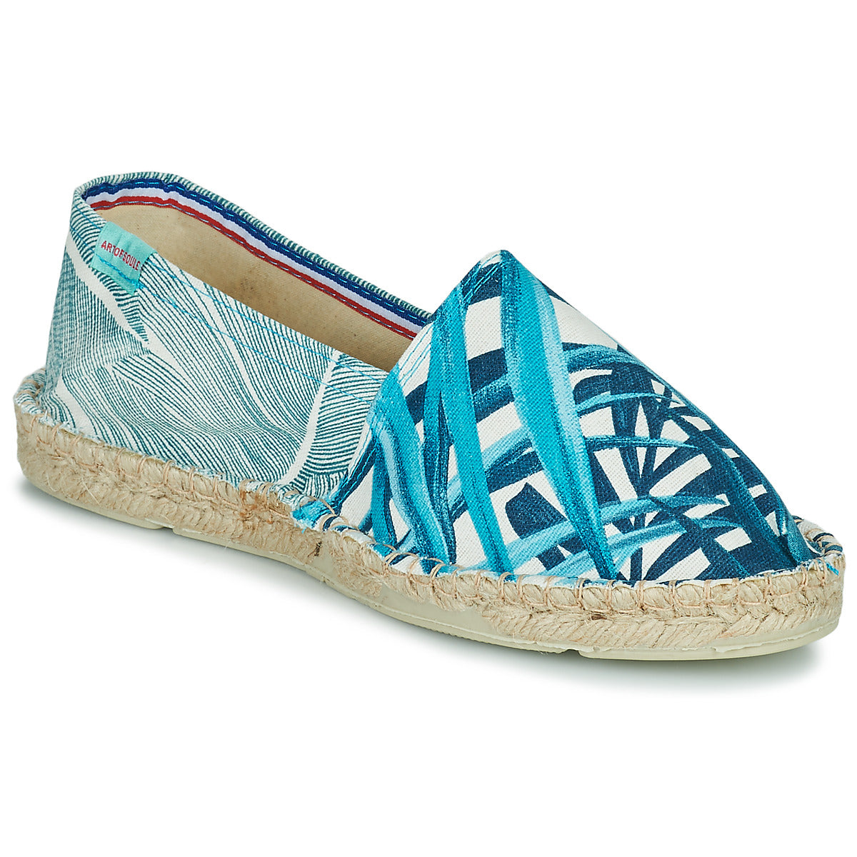 Scarpe Espadrillas Donna Art of Soule  LEAF-BLUE  Blu