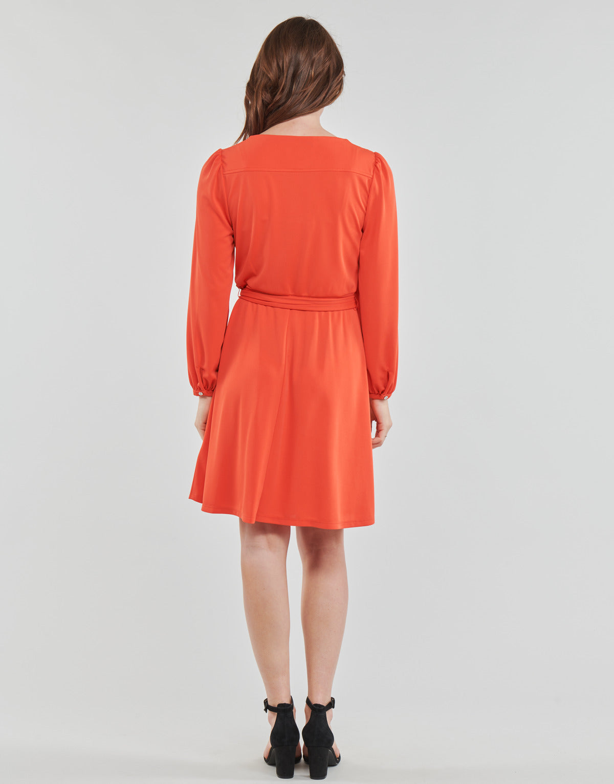 Abito corto Donna Lauren Ralph Lauren  SHAVILYA-LONG SLEEVE-DAY DRESS  Arancio