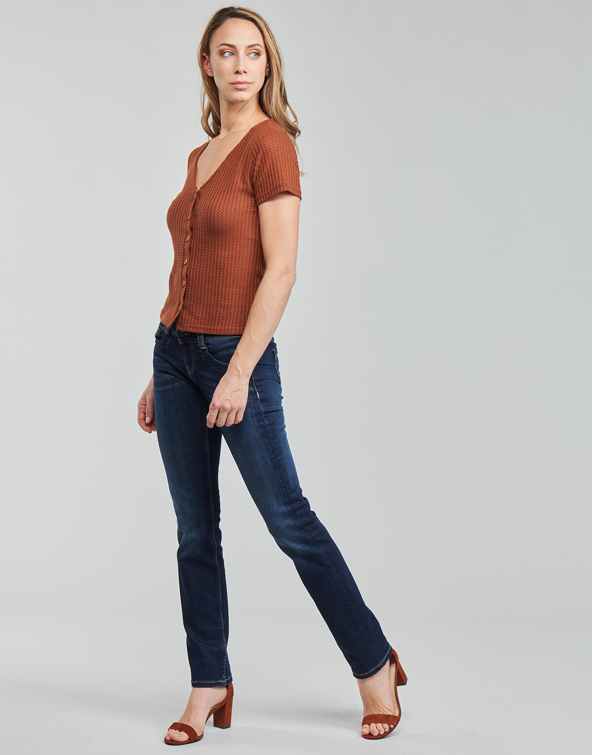 Jeans Donna Pepe jeans  GEN  Blu