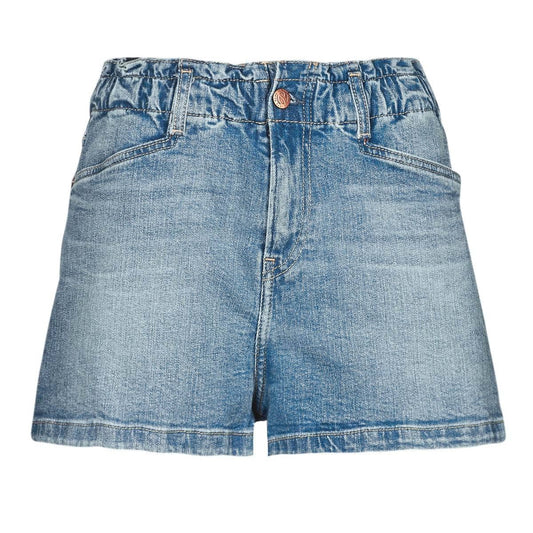 Shorts Donna Pepe jeans  REESE SHORT  Blu