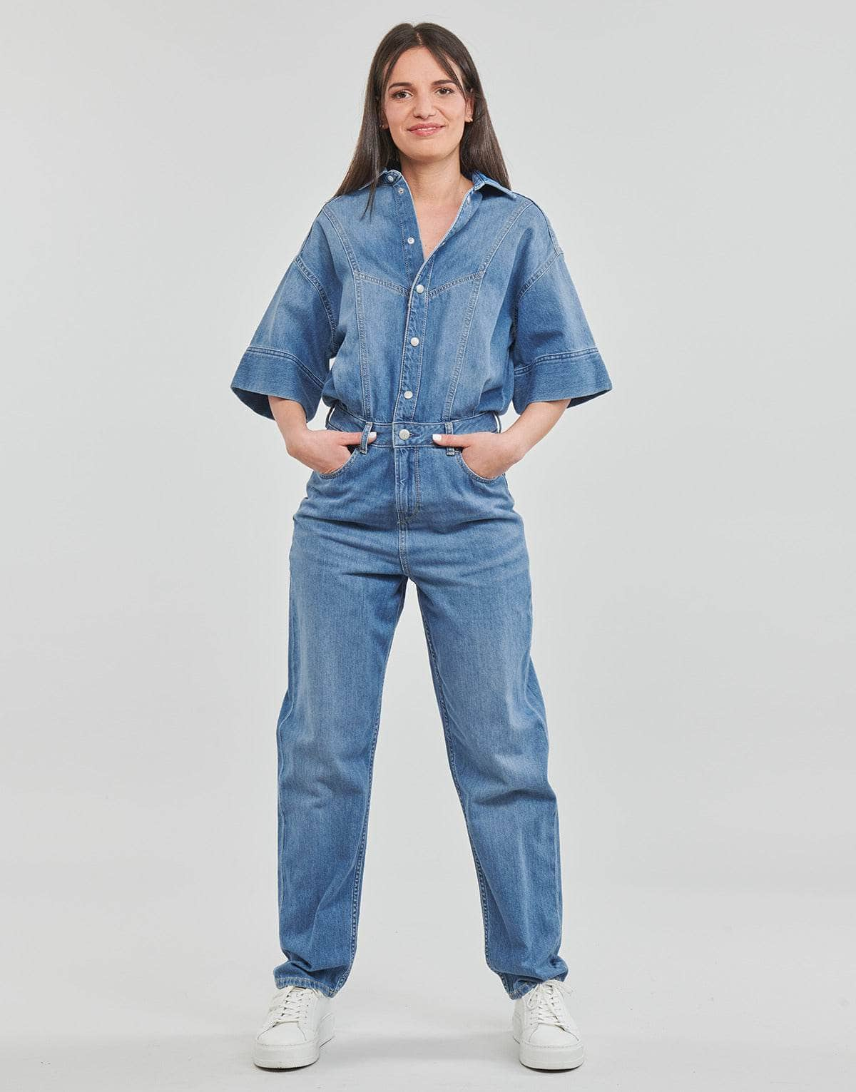 Tute / Jumpsuit Donna Pepe jeans  JAYDA  Blu