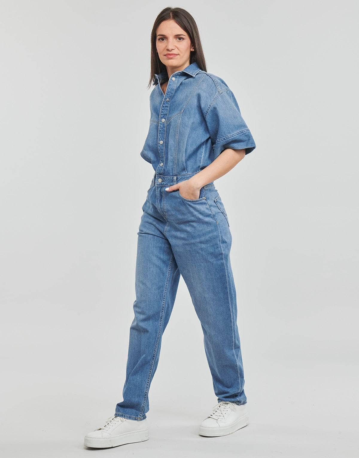 Tute / Jumpsuit Donna Pepe jeans  JAYDA  Blu