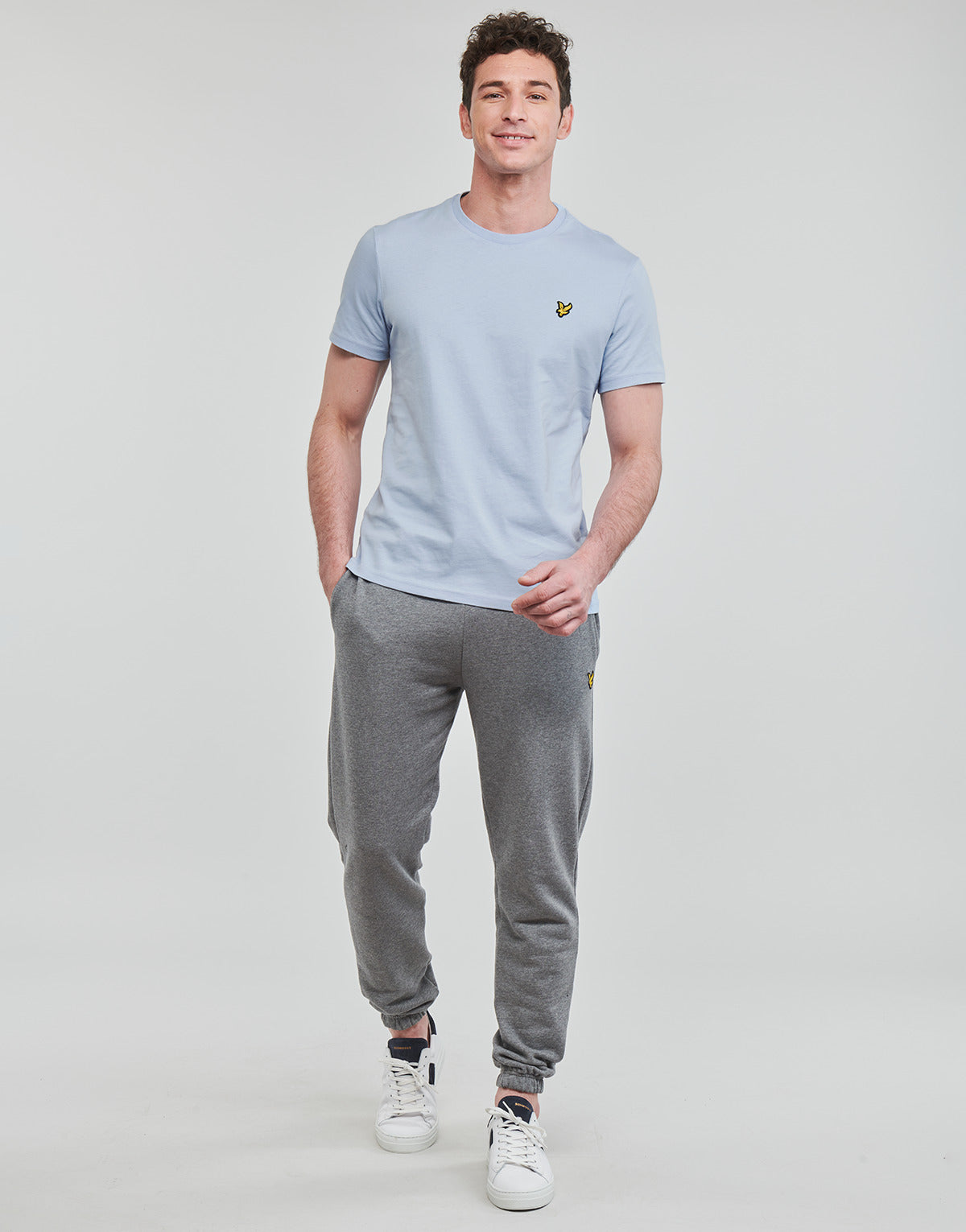 Pantaloni Sportivi Uomo Lyle & Scott  Slim Sweat Pant  Grigio