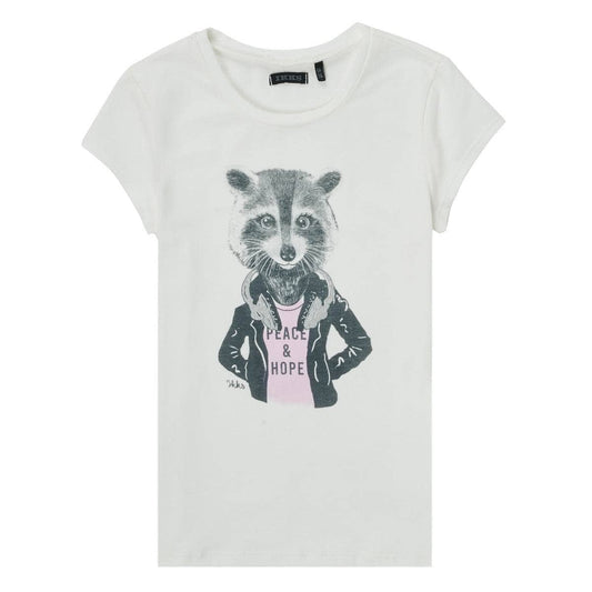 T-shirt ragazza Ikks  ECOSI  Bianco