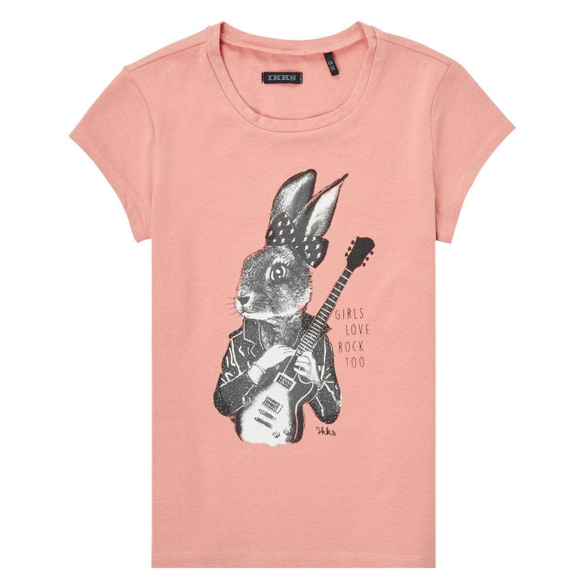 T-shirt ragazza Ikks  ECODI  Rosa