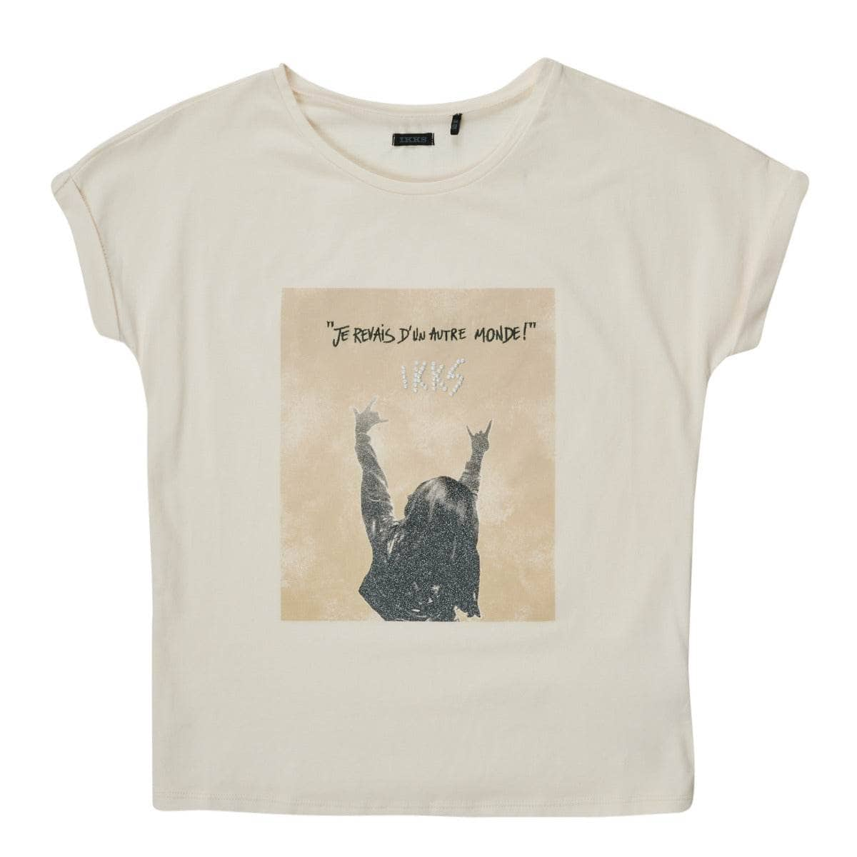 T-shirt ragazza Ikks  DRYBO  Bianco