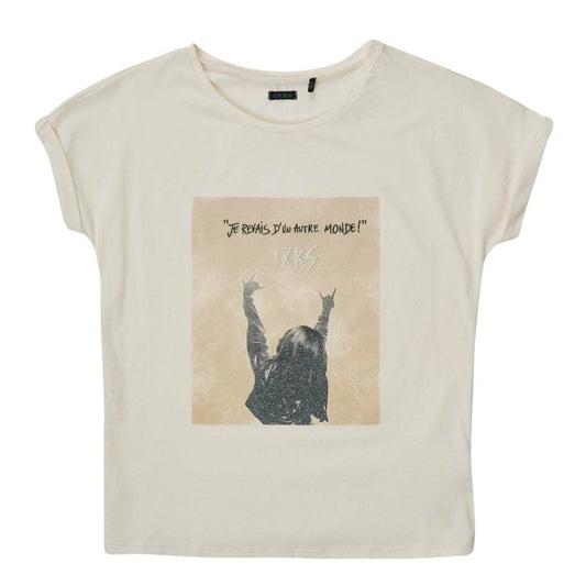 T-shirt ragazza Ikks  DRYBO  Bianco