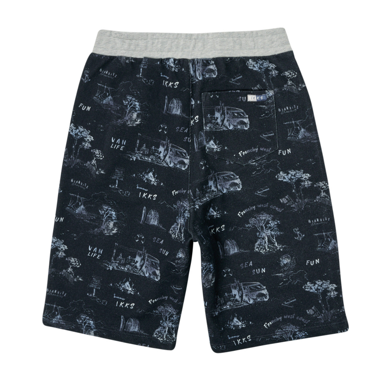 Pantaloni corti ragazzo Ikks  JAMOPE  Blu