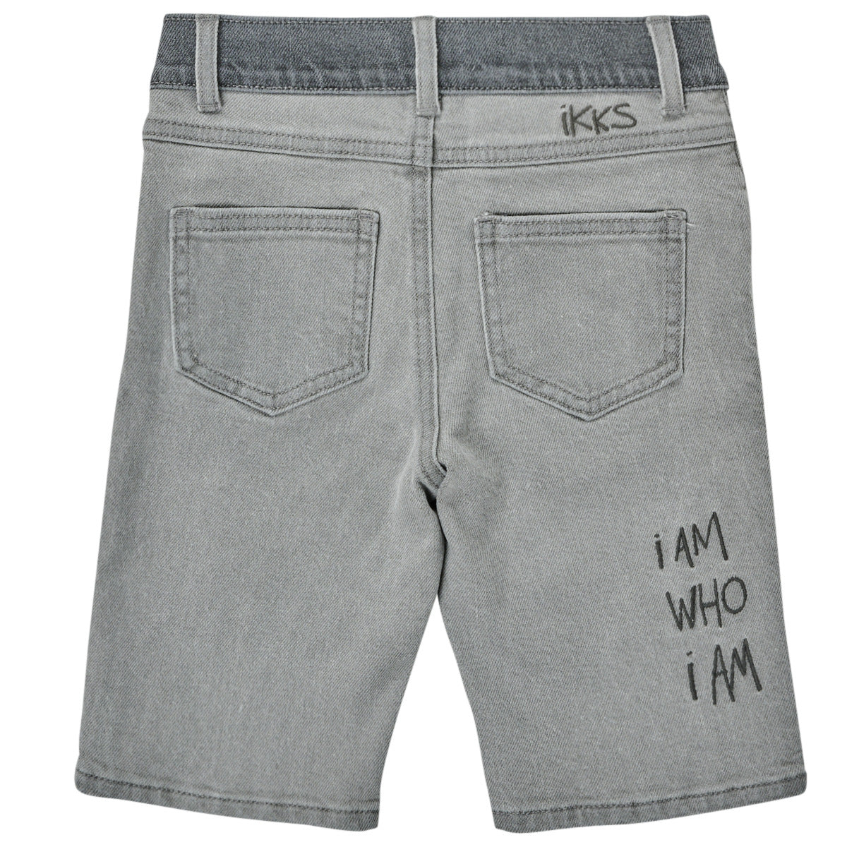 Pantaloni corti ragazzo Ikks  JOUXTENT  Grigio