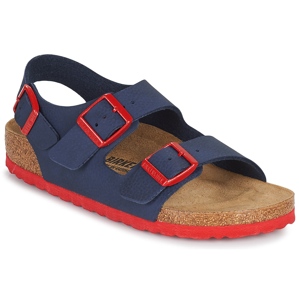 Sandali bambini ragazzo BIRKENSTOCK  MILANO  Blu